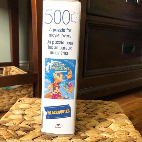 Blockbuster: Disney: Hercules movie cover puzzle in case 500pc. - Picture 4 of 5